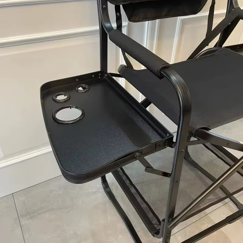 背の高いディレクターズチェア、頑丈なバーハイト折りたたみ式メ - Home Bar Seating のレビューと価格