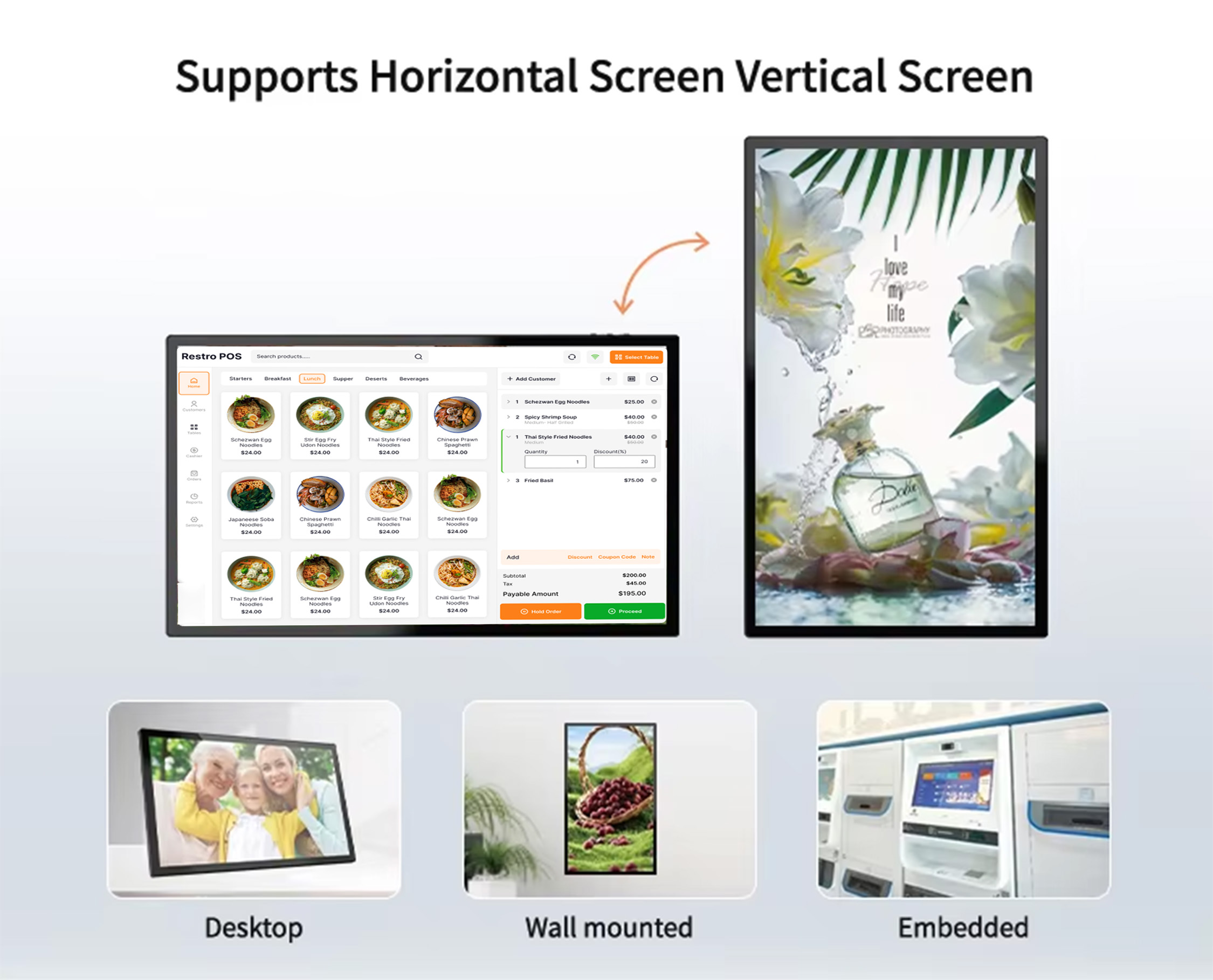 15.6インチFHDタッチスマートホームウォールマウントタブ - Home Bar Android のレビューと価格