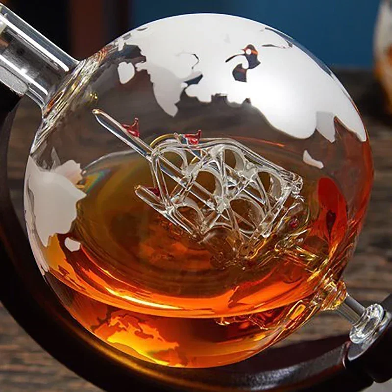 クリエイティブグローブデカンタセット、鉛フリーカラフェ、精巧 - Decanter Globe Set のレビューと価格