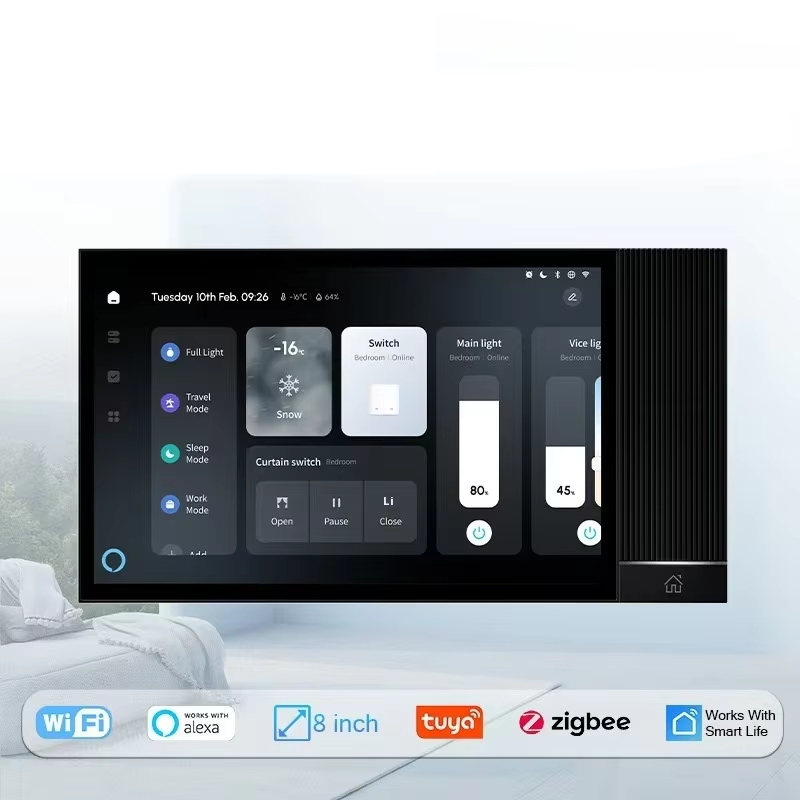 Tuya 8インチスマートZigbeeゲートウェイWiFi  - Home Bar Android のレビューと価格