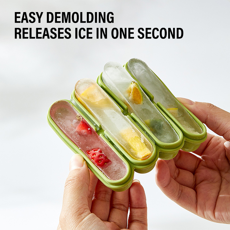 ロングアイススティックトレイ シリコン製アイスキューブメーカ - Citrus Juicer Bar のレビューと価格