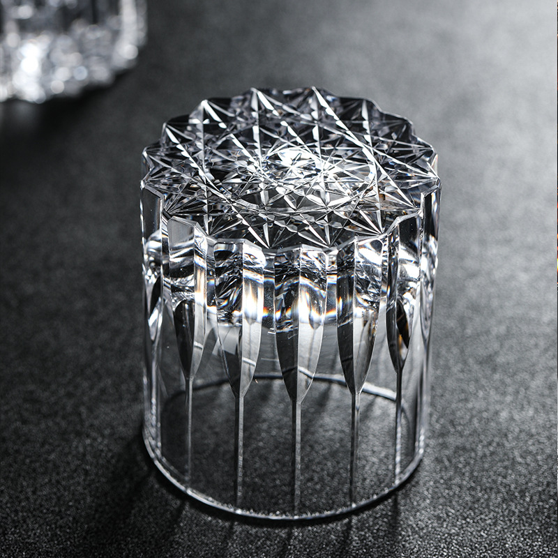 高級江戸切子クリスタルアステリズムローボールハイボールウイス - Highball Glass Set のレビューと価格