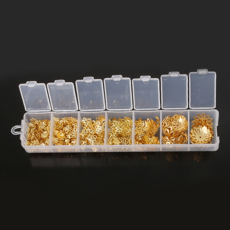 ジュエリー作りキット,6〜16mmの300個の金メッキとロジ - Bar Cart Gold のレビューと価格