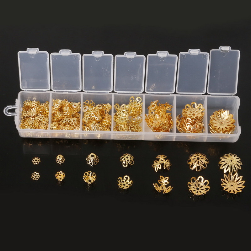 ジュエリー作りキット,6〜16mmの300個の金メッキとロジ - Bar Cart Gold のレビューと価格