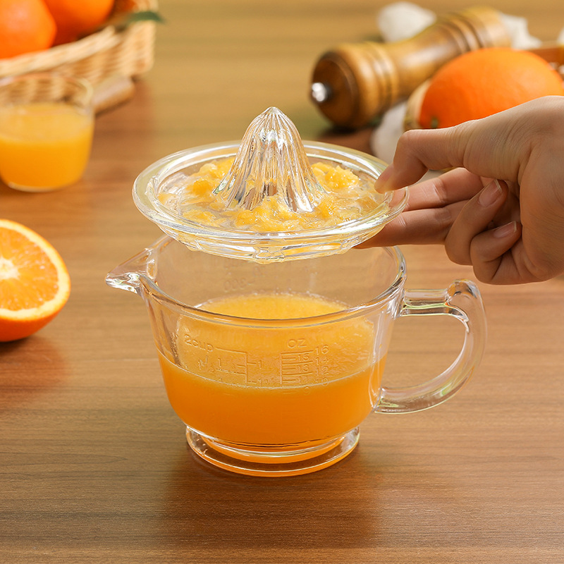 クリエイティブホームガラス製レモンジューサー、手動フルーツジ - Citrus Juicer Bar のレビューと価格